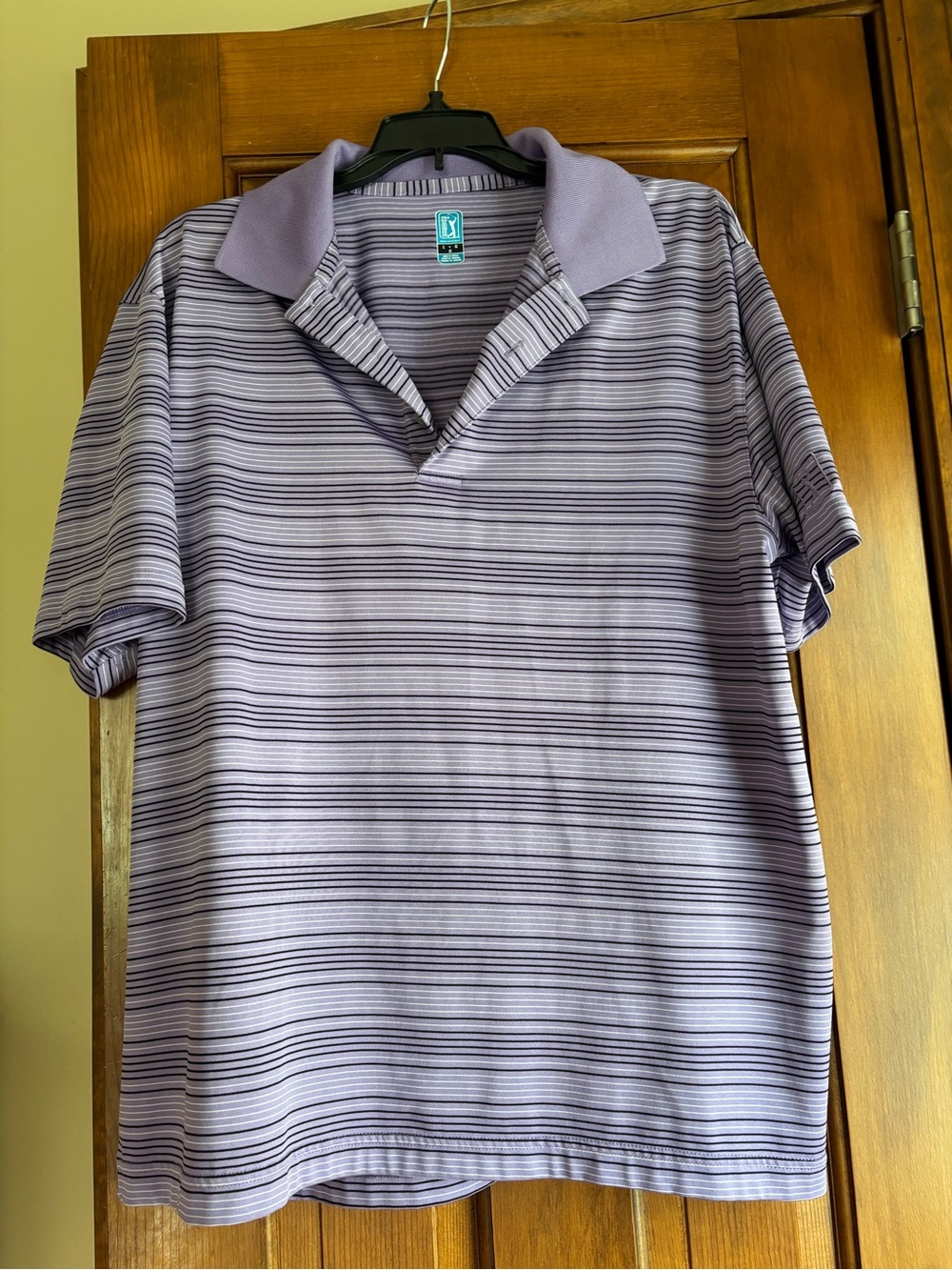 Jordan Men’s Lavender Striped Polo